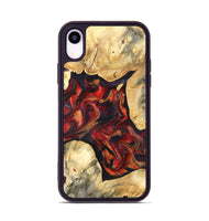 iPhone Xr Wood Phone Case - Aylani (Red, 820408)
