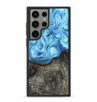 Galaxy S23 Ultra Wood Phone Case - Laci (Blue, 820409)