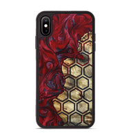 iPhone Xs Max Wood Phone Case - Leandra (Pattern, 820425)