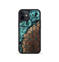 iPhone 12 mini Wood Phone Case - Cheryle (Pattern, 820427)
