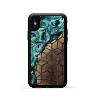 iPhone Xs Wood Phone Case - Cheryle (Pattern, 820427)