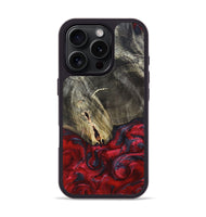 iPhone 16 Pro Wood Phone Case - Jakob (Red, 820501)