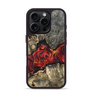 iPhone 16 Pro Wood Phone Case - Juliet (Red, 820503)