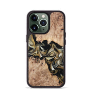 iPhone 13 Pro Wood Phone Case - Ludwig (Black & White, 820504)