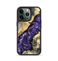 iPhone 13 Pro Wood Phone Case - Maud (Purple, 820556)