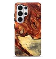 Galaxy S26 Ultra Wood Live Edge Phone Case - Luna (Red, 820723)