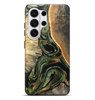 Galaxy S26 Ultra Wood Live Edge Phone Case - Cherie (Green, 820739)