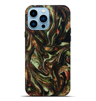 iPhone 14 Pro Max ResinArt Live Edge Phone Case - Dorthy (Green, 820802)