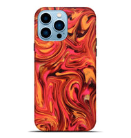 iPhone 14 Pro Max ResinArt Live Edge Phone Case - Sydney (Red, 820829)