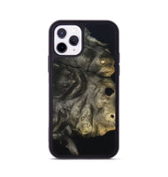 iPhone 11 Pro Wood Phone Case - Cleta (Pure Black, 823682)