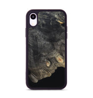 iPhone Xr Wood Phone Case - Nori (Pure Black, 823699)