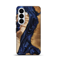 Galaxy S26 Wood Live Edge Phone Case - Evelin (Blue, 824311)