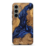 Galaxy S24 Plus Wood Live Edge Phone Case - Jakayla (Ancient Olive, 824323)