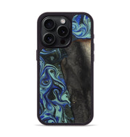 iPhone 15 Pro Wood Phone Case - Manilla (Blue, 824879)