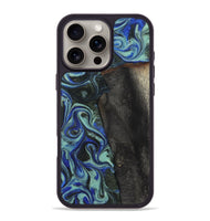 iPhone 16 Pro Max Wood Phone Case - Manilla (Blue, 824879)