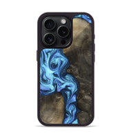 iPhone 15 Pro Wood Phone Case - Markus (Blue, 824890)