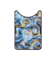 Alloy ResinArt Wallet - Jasmin (Teal & Gold, 830823)