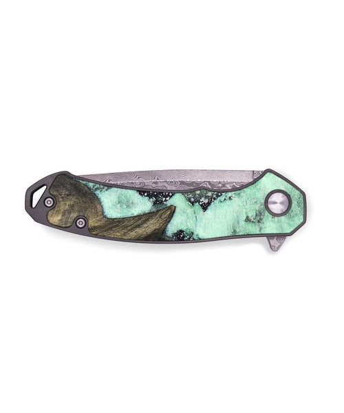 EDC Wood+Resin Pocket Knife - Giovanni (Orbit, 694258)