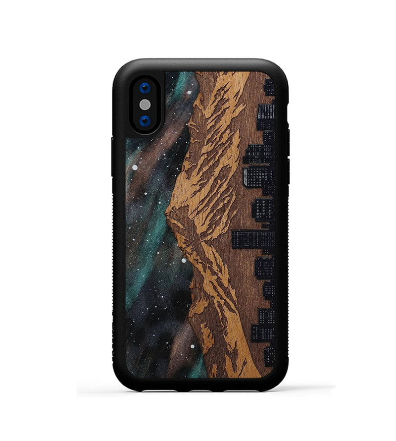 iPhone Xs Phone Case - Denver (Terrain, 100005)