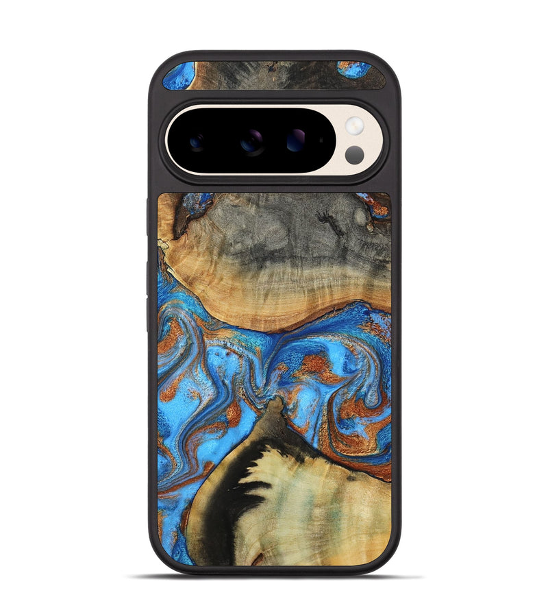 Pixel 10 Pro - Teal Gold - Phone Case