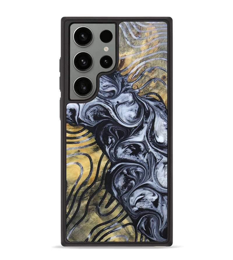 Galaxy S23 Ultra Wood+Resin Phone Case - Kaitlyn (Pattern, 695852)
