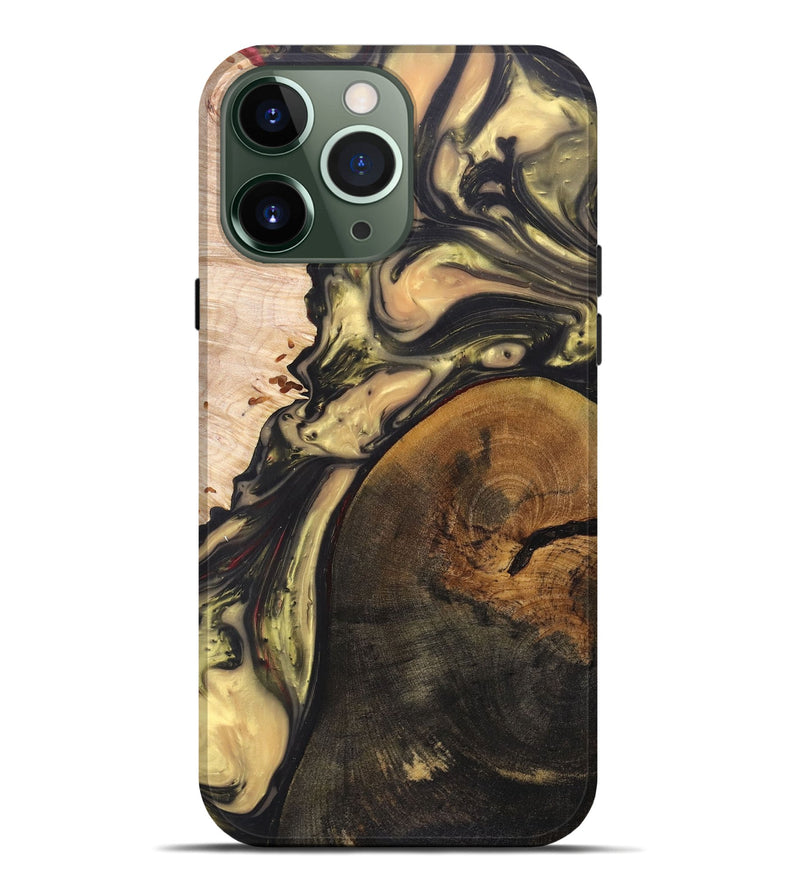 iPhone 13 Pro Max Wood+Resin Live Edge Phone Case - Kurt (The Lab, 695926)