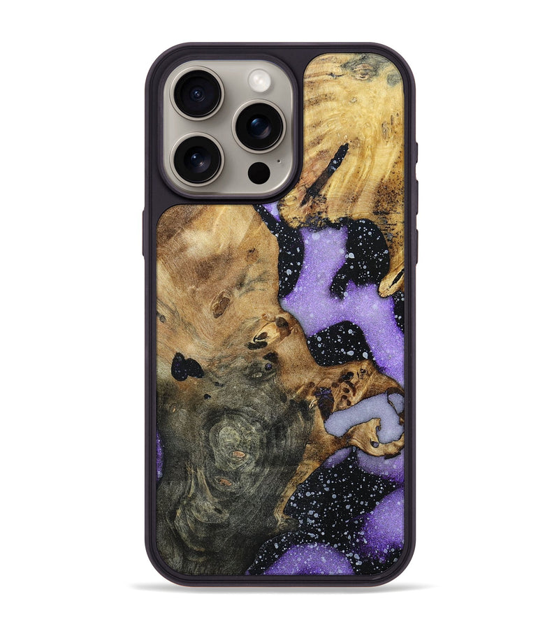 iPhone 15 Pro Max Wood+Resin Phone Case - Adonis (Cosmos, 696033)