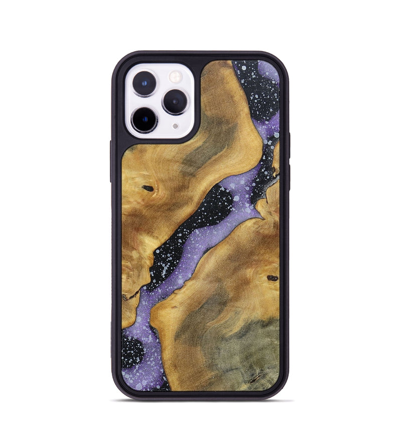 iPhone 11 Pro Wood+Resin Phone Case - Genesis (Cosmos, 696042)