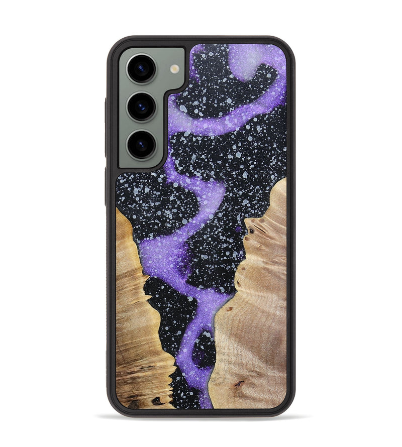 Galaxy S23 Plus Wood+Resin Phone Case - Melody (Cosmos, 696046)
