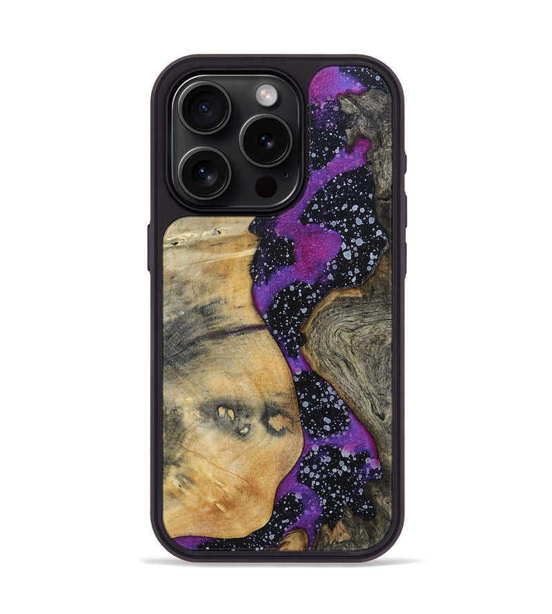 iPhone 15 Pro Wood+Resin Phone Case - Orion (Cosmos, 696051)
