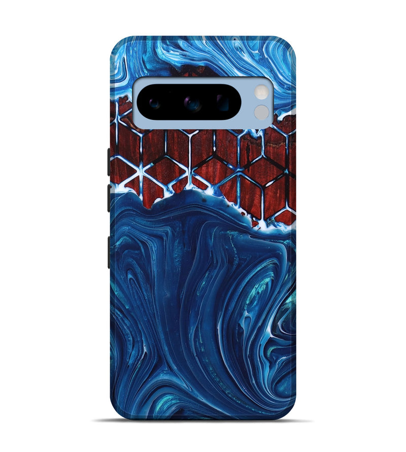 Pixel 8 Pro Wood+Resin Live Edge Phone Case - Lakisha (Pattern, 696309)