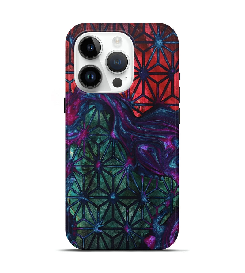 iPhone 15 Pro Wood+Resin Live Edge Phone Case - Everlee (Pattern, 696321)