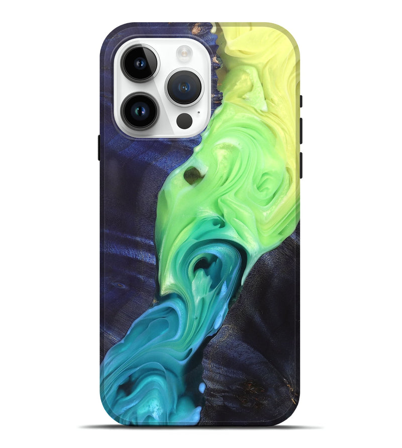 iPhone 15 Pro Max Wood+Resin Live Edge Phone Case - Herman (The Lab, 696450)