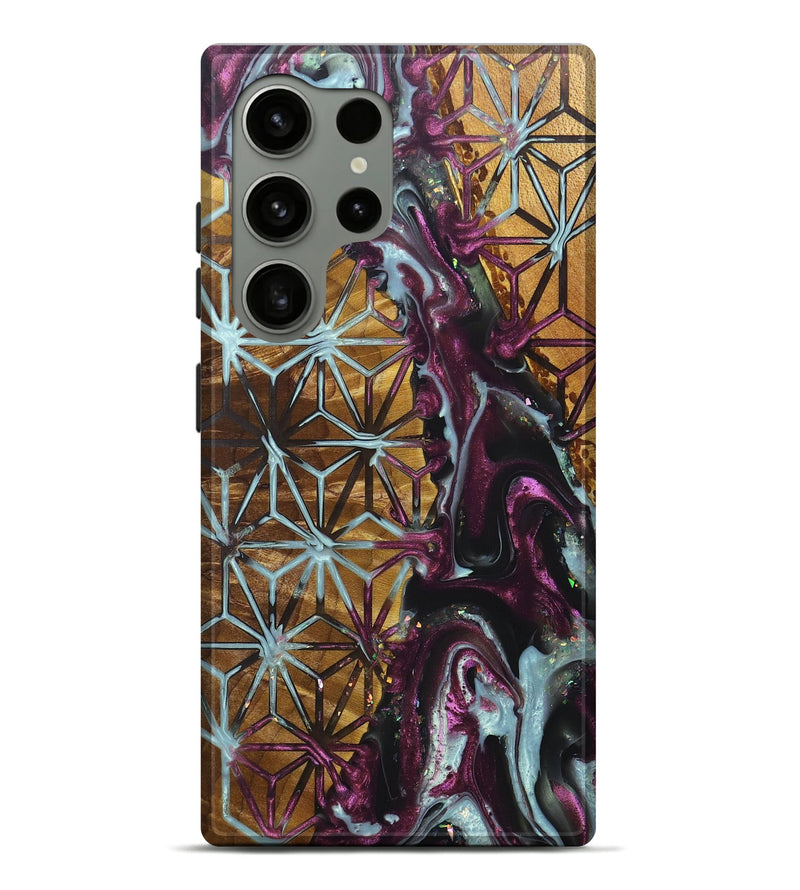 Galaxy S24 Ultra Wood+Resin Live Edge Phone Case - Aubrey (The Lab, 696462)