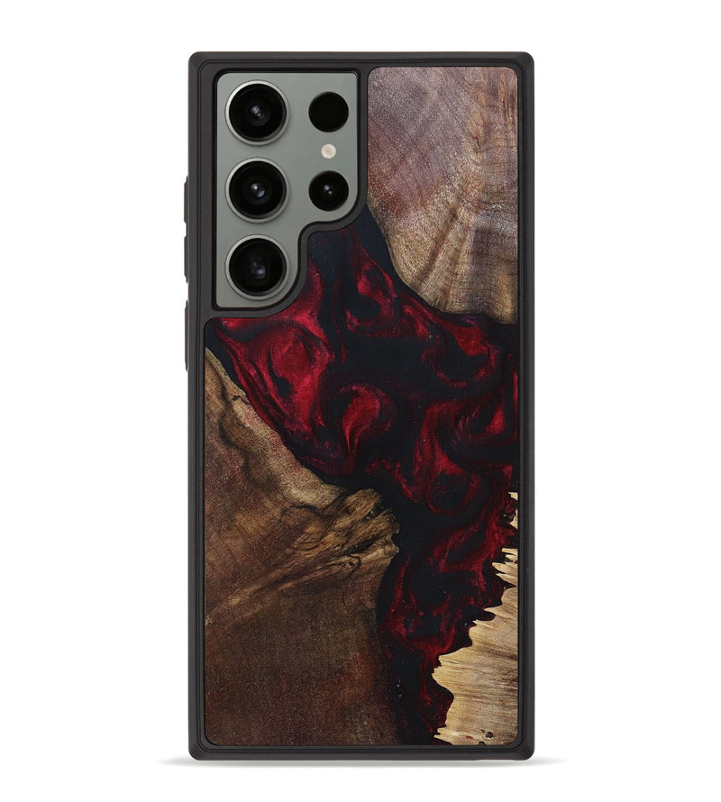 Galaxy S23 Ultra Wood+Resin Phone Case - Camryn (Mosaic, 696646)