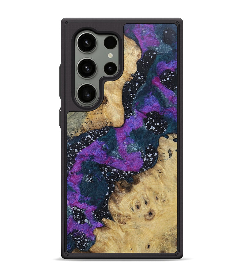 Galaxy S24 Ultra Wood+Resin Phone Case - Ronnie (Cosmos, 696701)