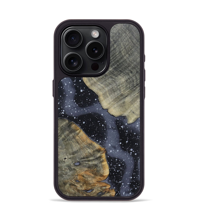 iPhone 15 Pro Wood+Resin Phone Case - Mickey (Cosmos, 696706)