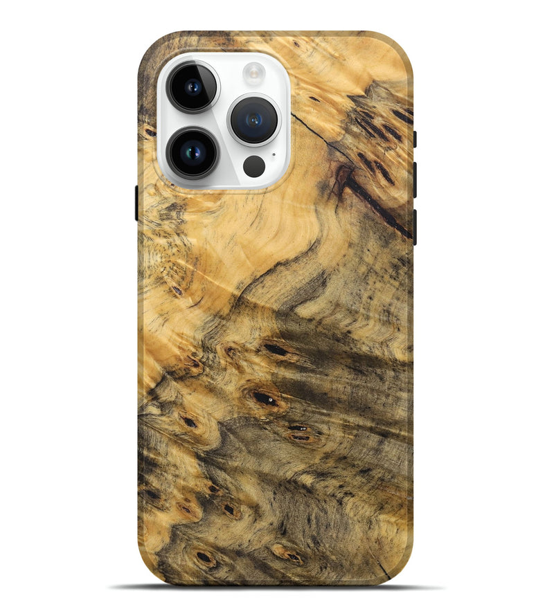 iPhone 15 Pro Max  Live Edge Phone Case - Cruz (Wood Burl, 696796)