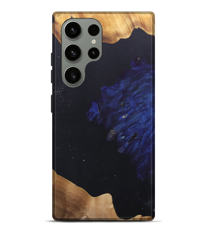 Galaxy S23 Ultra Wood+Resin Live Edge Phone Case - Dwight (Mosaic, 696827)