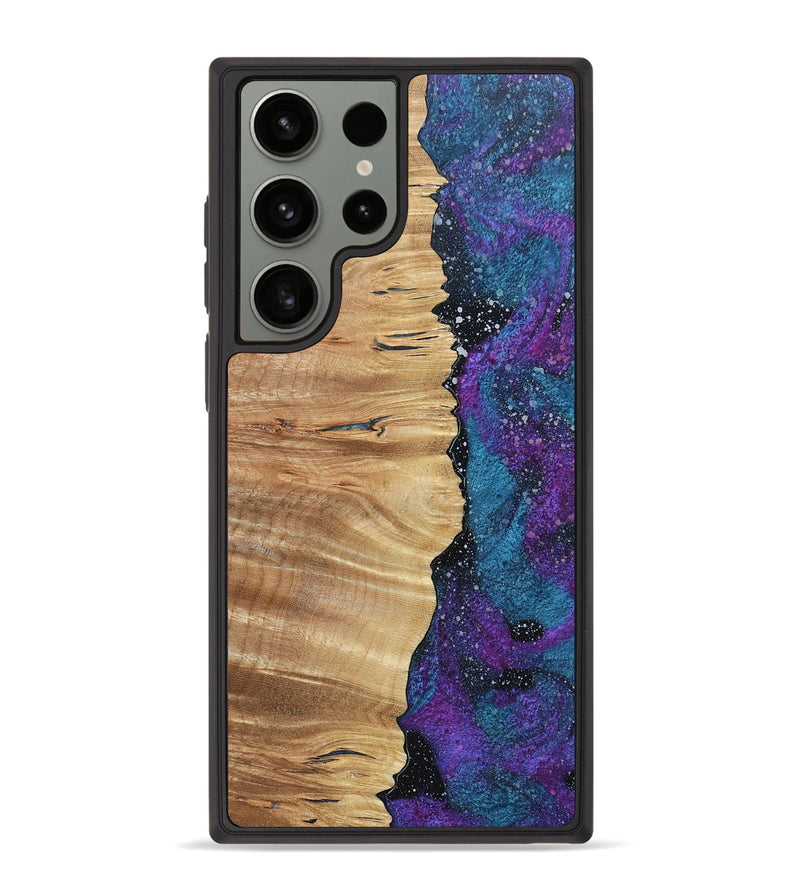 Galaxy S23 Ultra Wood+Resin Phone Case - Sade (Cosmos, 696981)