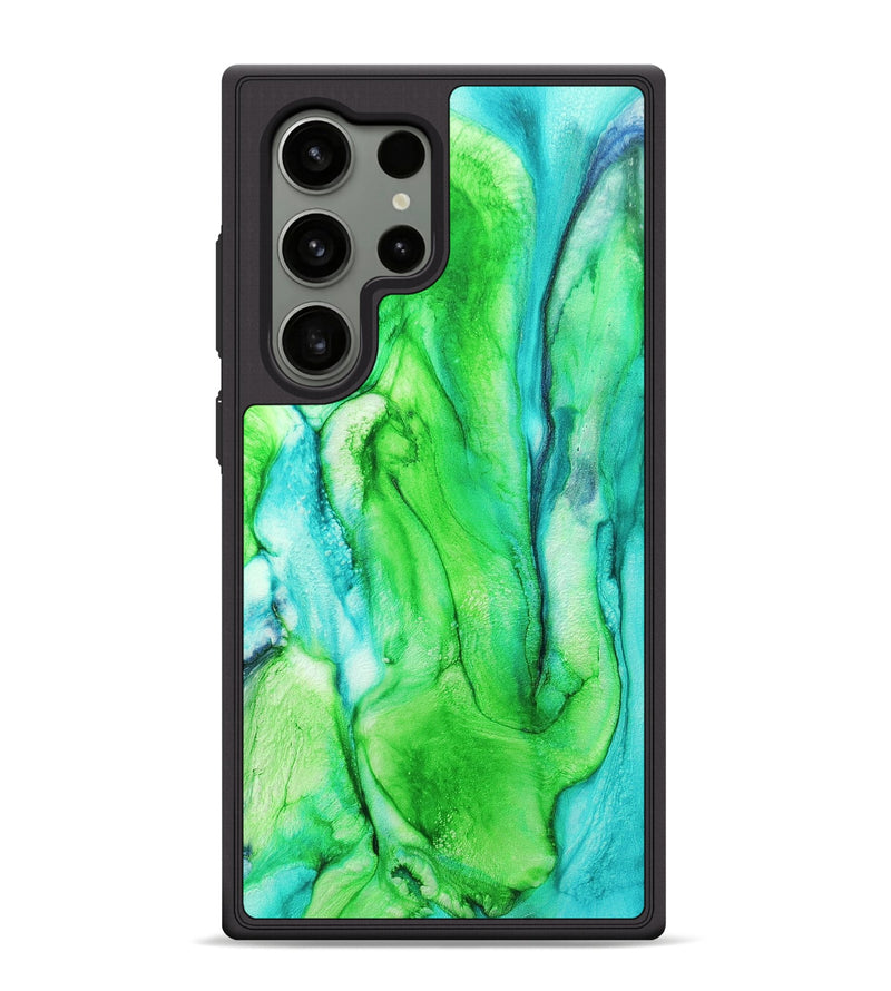 Galaxy S24 Ultra Wood+Resin Phone Case - Katrina (Watercolor, 697047)