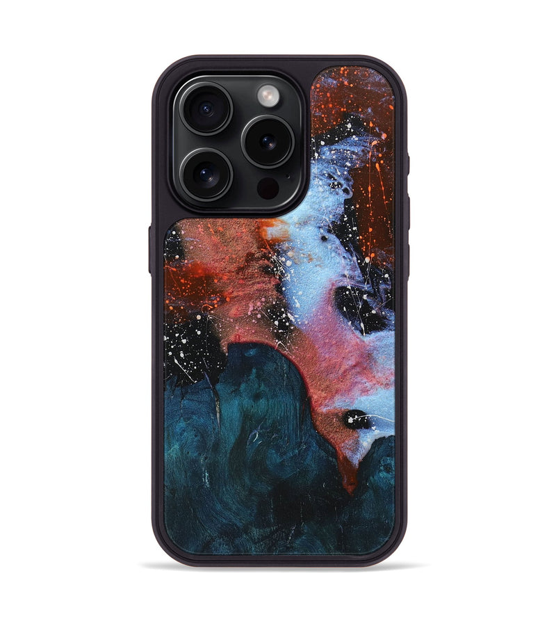 iPhone 15 Pro Wood+Resin Phone Case - Brooke (Cosmos, 697133)