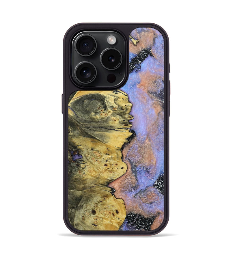 iPhone 15 Pro Wood+Resin Phone Case - Tyson (Cosmos, 697143)