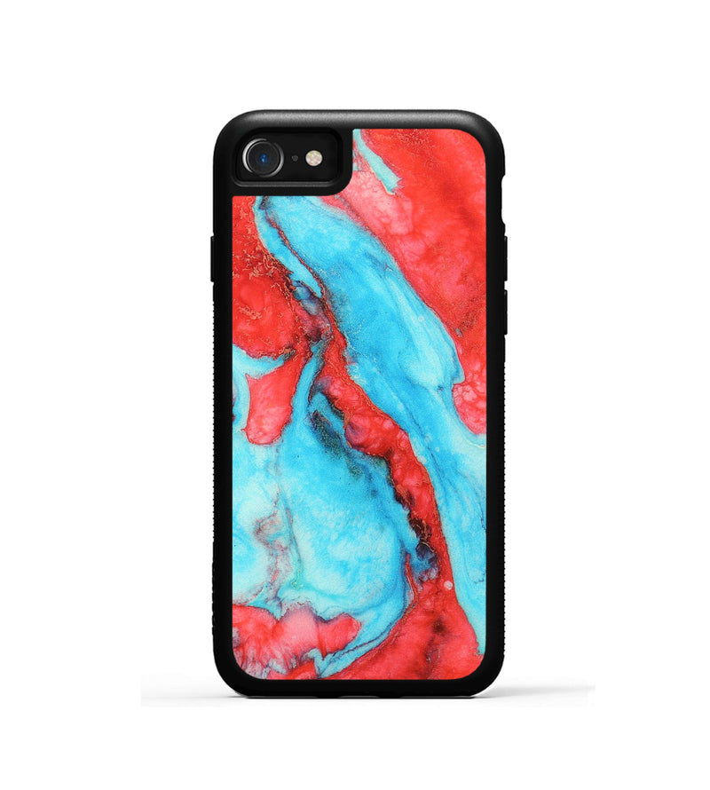 iPhone SE Wood+Resin Phone Case - Carson (Watercolor, 697166)