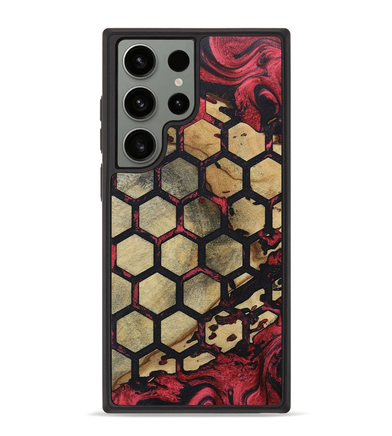 Galaxy S23 Ultra Wood+Resin Phone Case - Rex (Pattern, 697223)