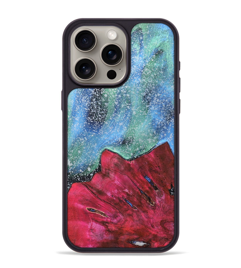 iPhone 15 Pro Max Wood+Resin Phone Case - Blanche (Cosmos, 697313)