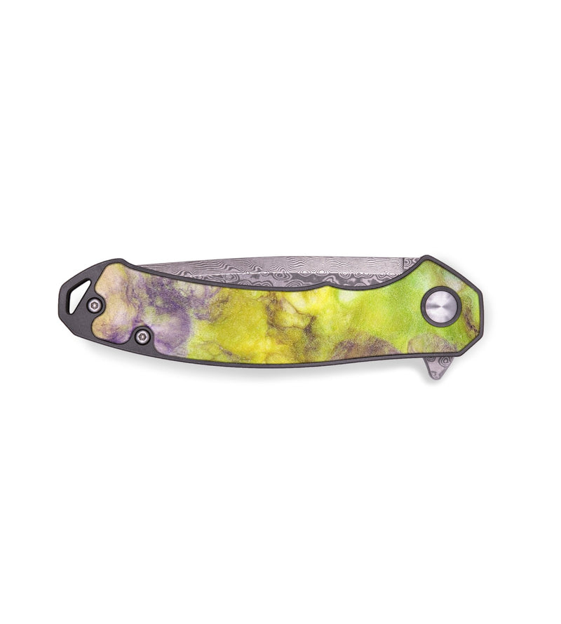 EDC ResinArt Pocket Knife - Ann (Watercolor, 697364)