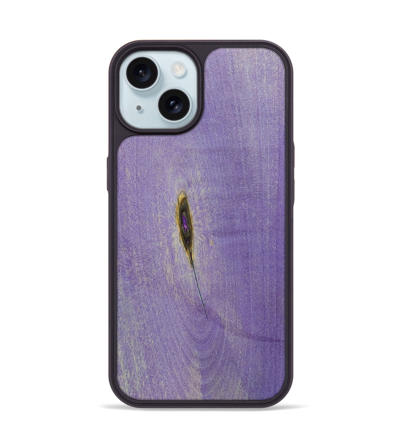 iPhone 15  Phone Case - Amber (Wood Burl, 697574)