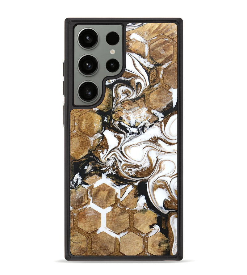 Galaxy S23 Ultra Wood+Resin Phone Case - Mckenna (Pattern, 697617)