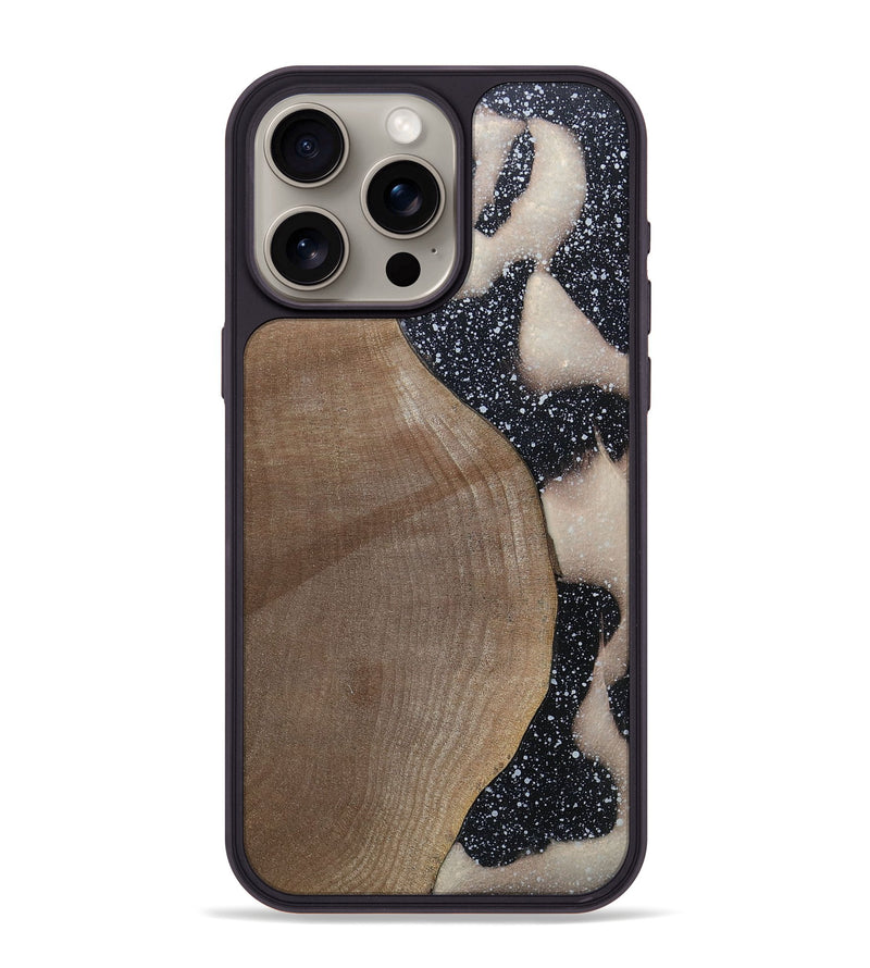 iPhone 15 Pro Max Wood+Resin Phone Case - Bryce (Cosmos, 697714)